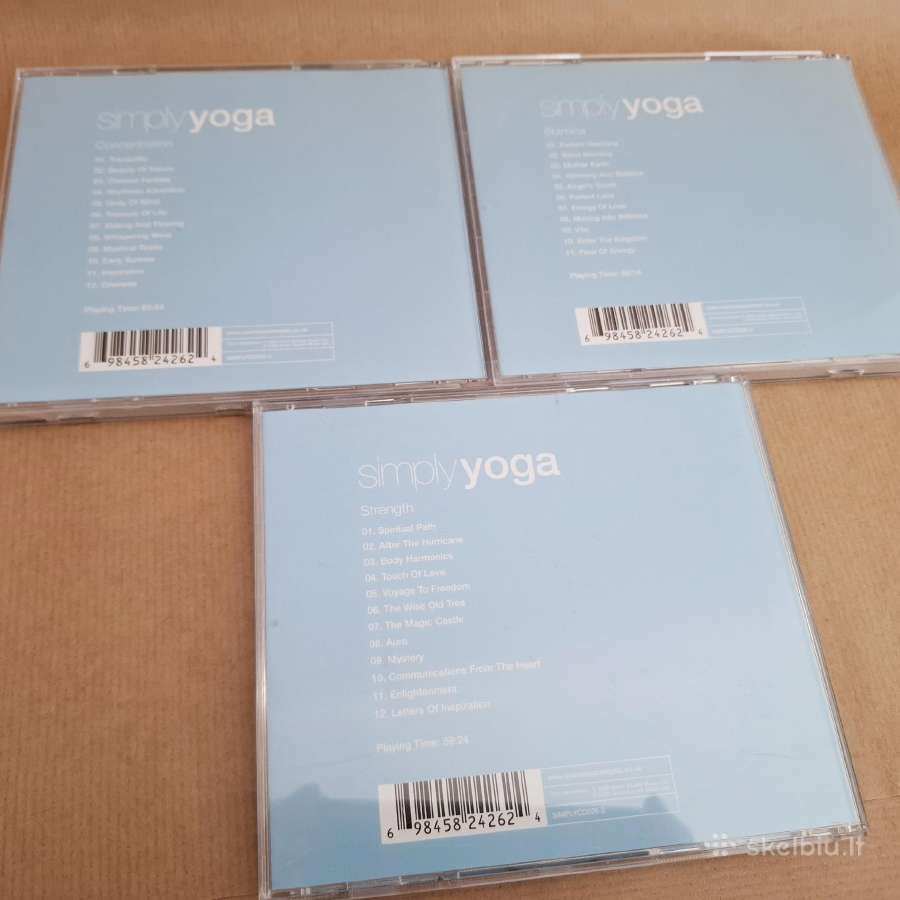 M. Simmonds – Simply Yoga (3 X CD) - nuotraukos Nr. 2