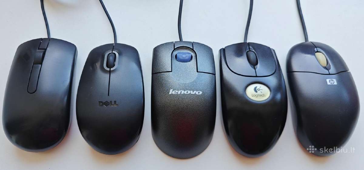 Pelės (Usb, Ps2, Vintage)