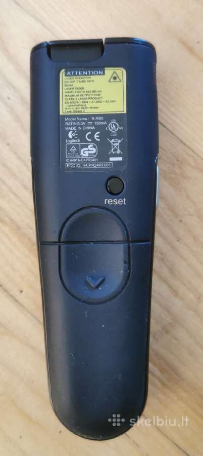Logitech skaidrių presenteris R-rb5 - nuotraukos Nr. 3