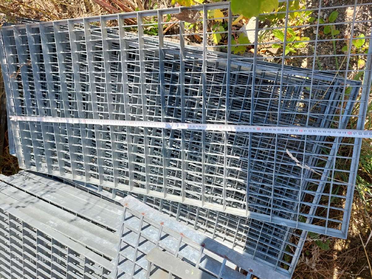 Metalinės cinkuotos grindų grotelės - nuotraukos Nr. 2