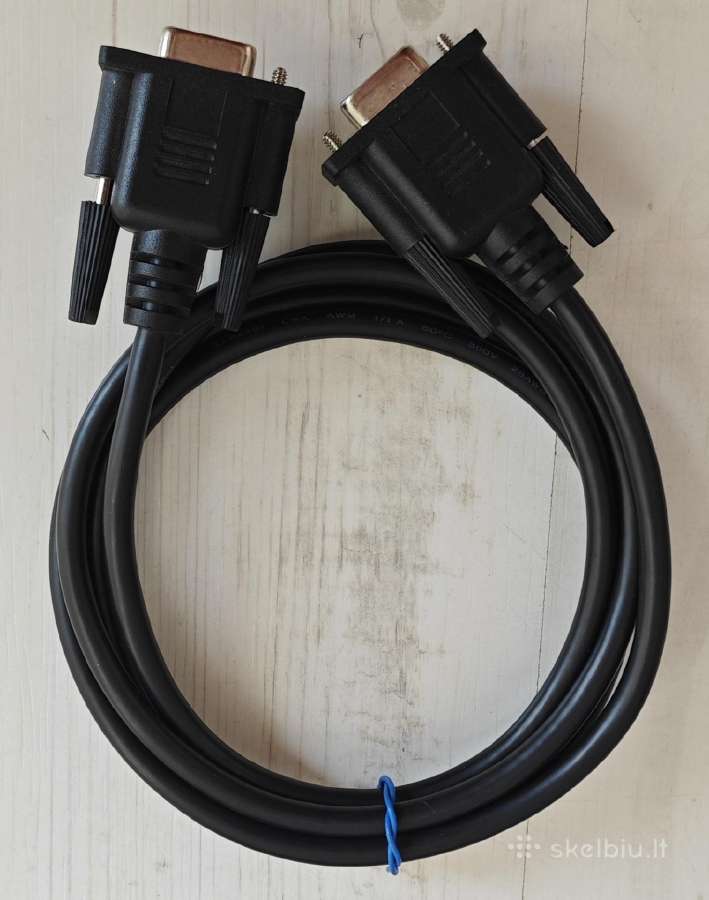 Rs232 (Db9, 9-pin Dsub) kabelis