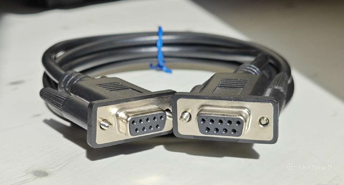 Rs232 (Db9, 9-pin Dsub) kabelis - nuotraukos Nr. 2