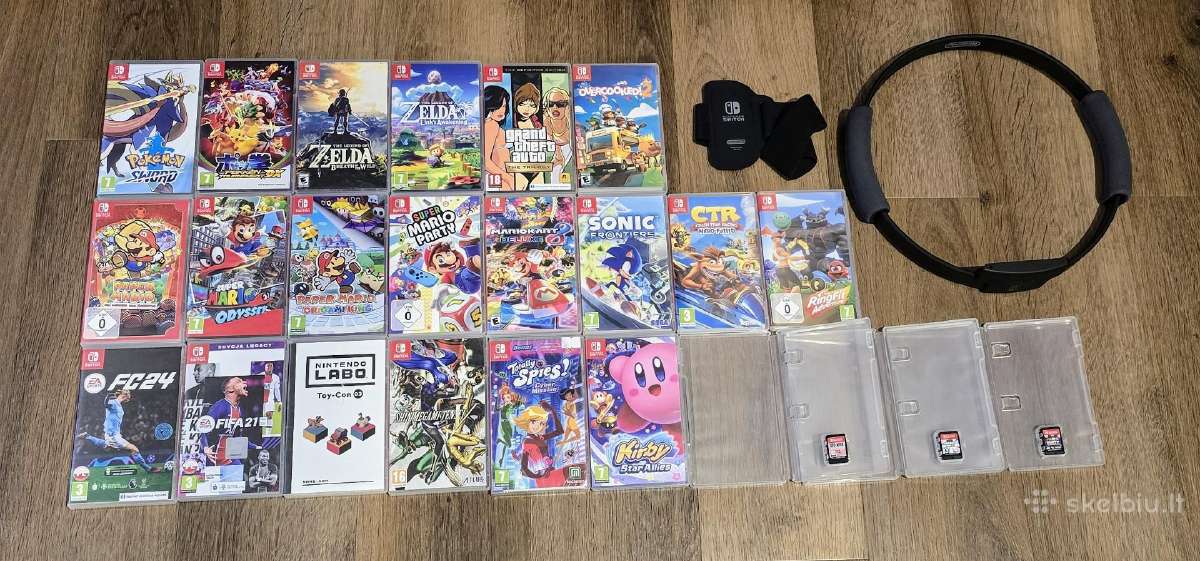 Geriausi Nintendo Switch žaidimai