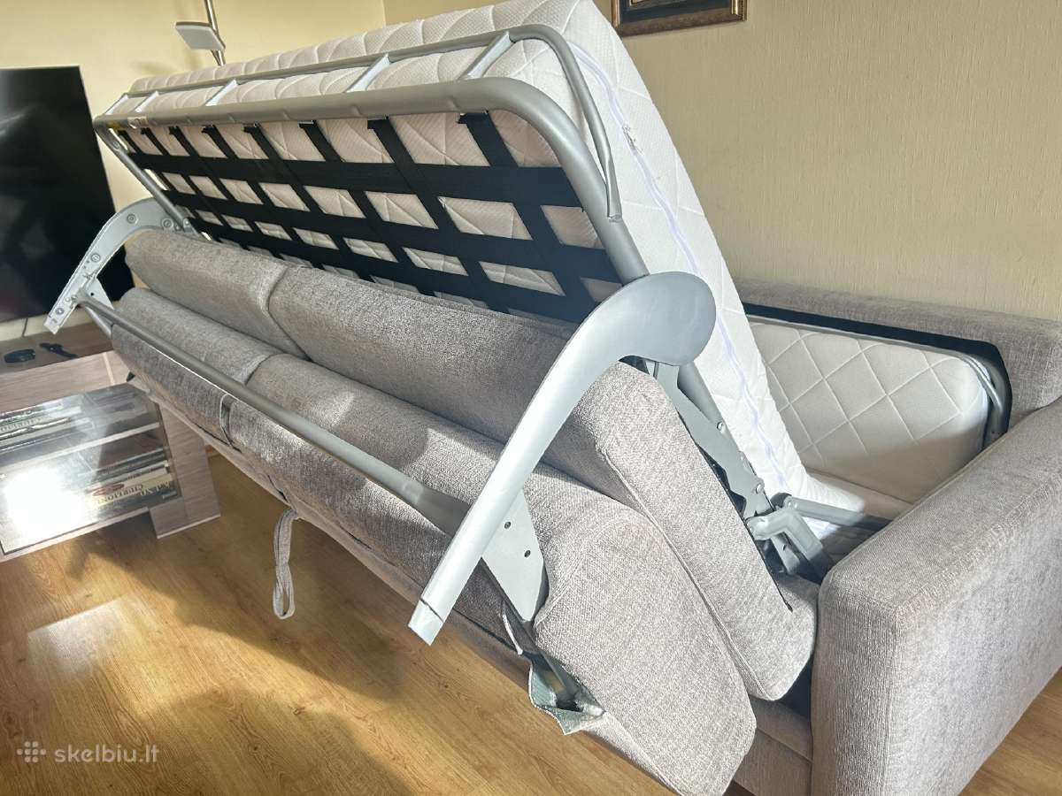 Labai mažai dėvėta Sofa lova Adria - nuotraukos Nr. 6