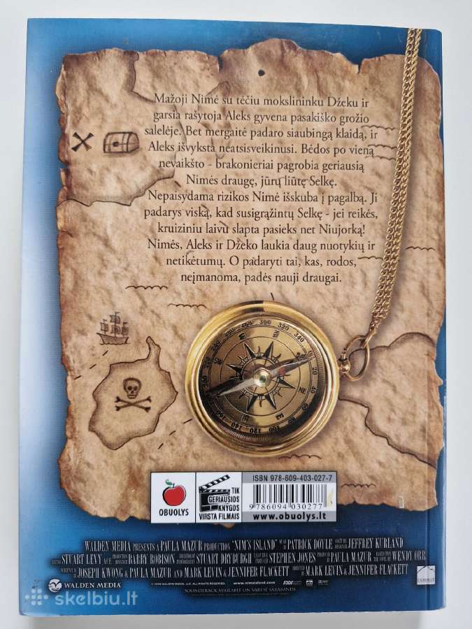 Knyga vaikams Wendy Orr Nimė Jūroje - nuotraukos Nr. 4