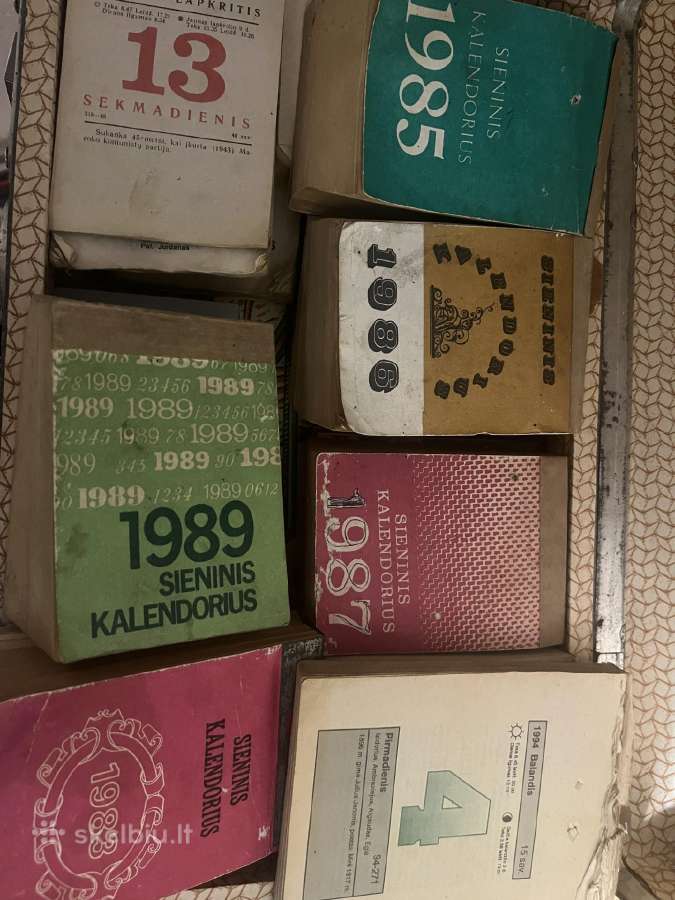 Kalendoriaus lapeliai kalendoriai