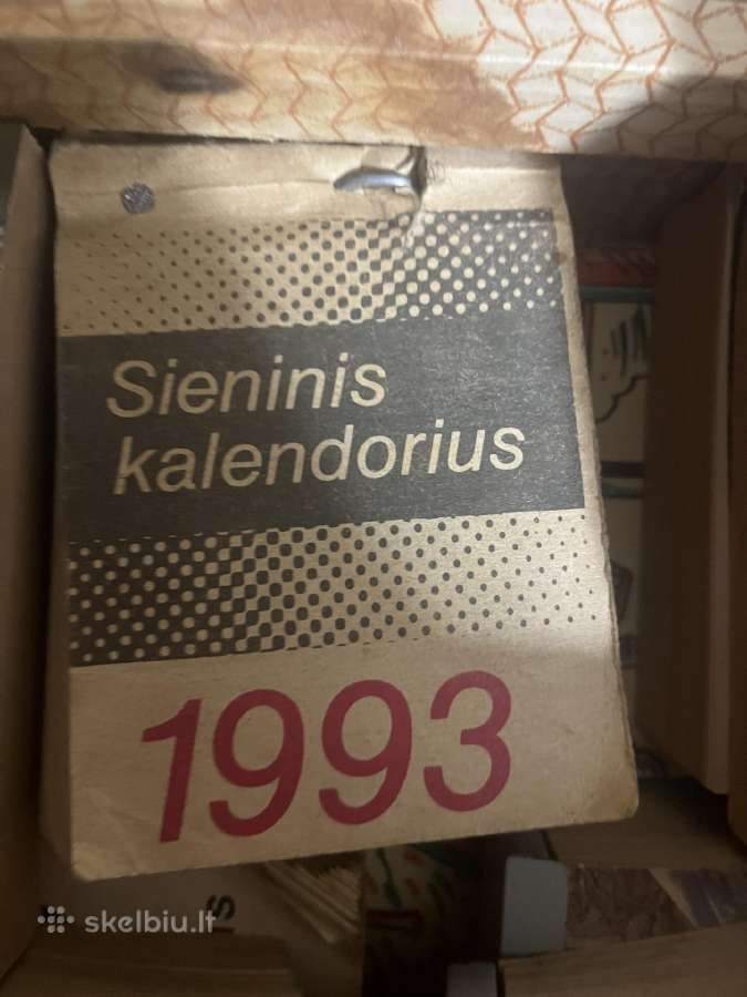 Kalendoriaus lapeliai kalendoriai - nuotraukos Nr. 3