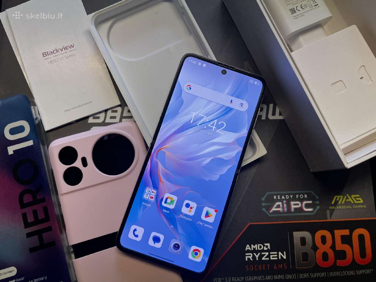 Blackview Hero 10 RAM-36gb 256gb Garantija - nuotraukos Nr. 6