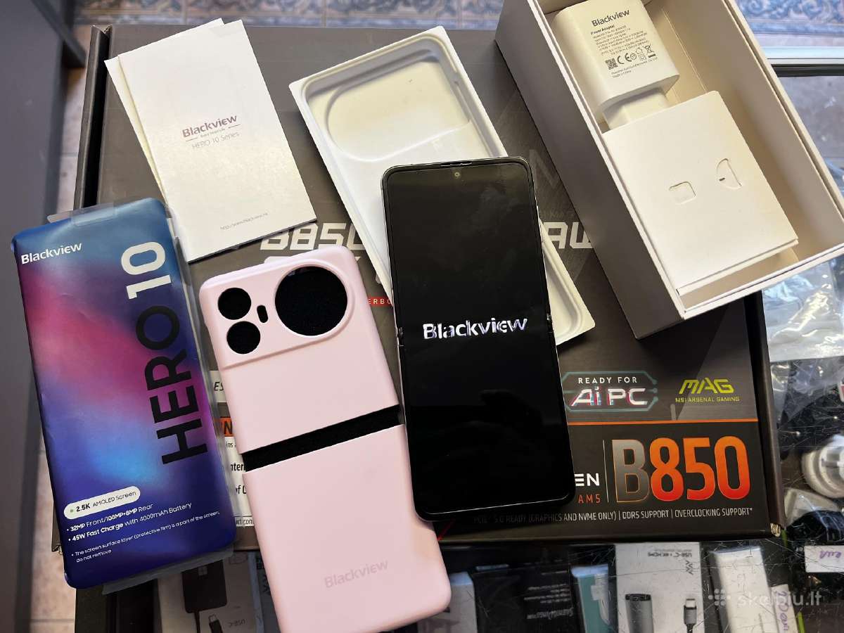 Blackview Hero 10 RAM-36gb 256gb Garantija - nuotraukos Nr. 9