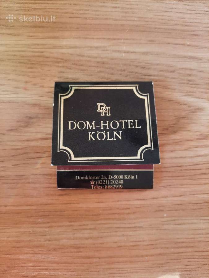 13.4 Degtukų dėžutės Dom-hotel Köln