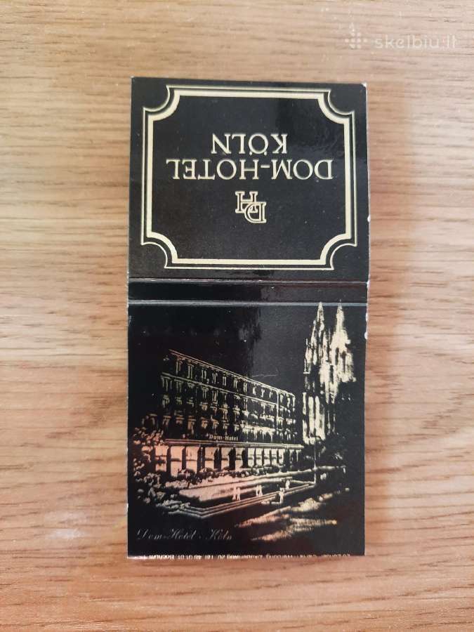 13.4 Degtukų dėžutės Dom-hotel Köln - nuotraukos Nr. 3
