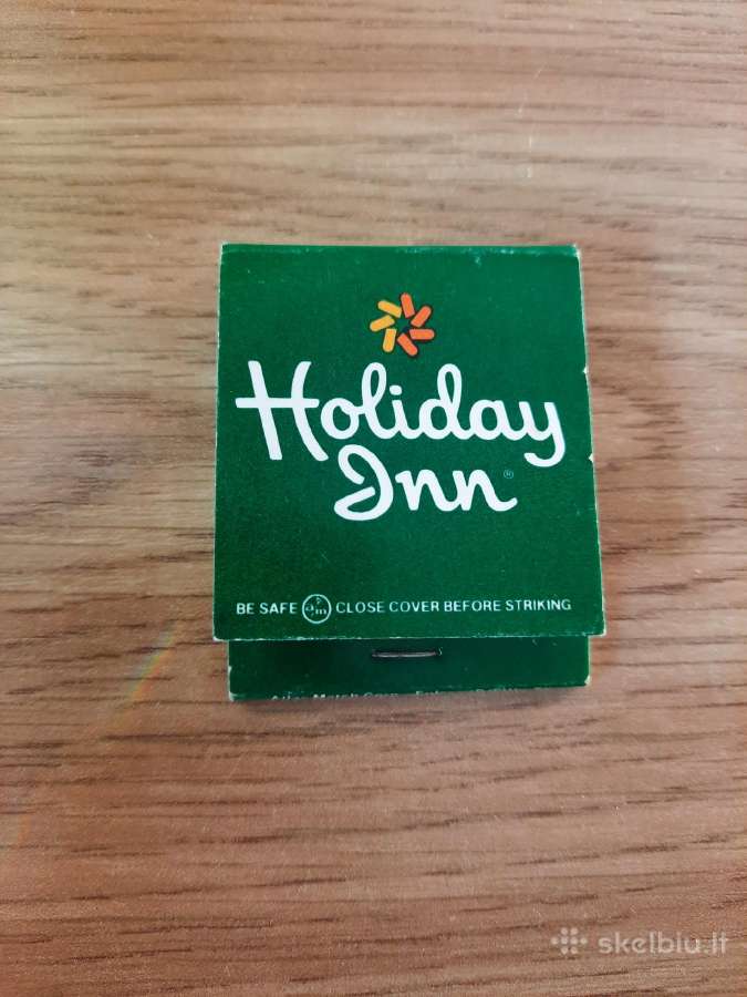 13.6 Degtukų dėžutė Holiday inn