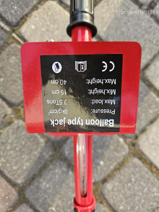 Domkratas pneumatinis 3.5t - nuotraukos Nr. 3