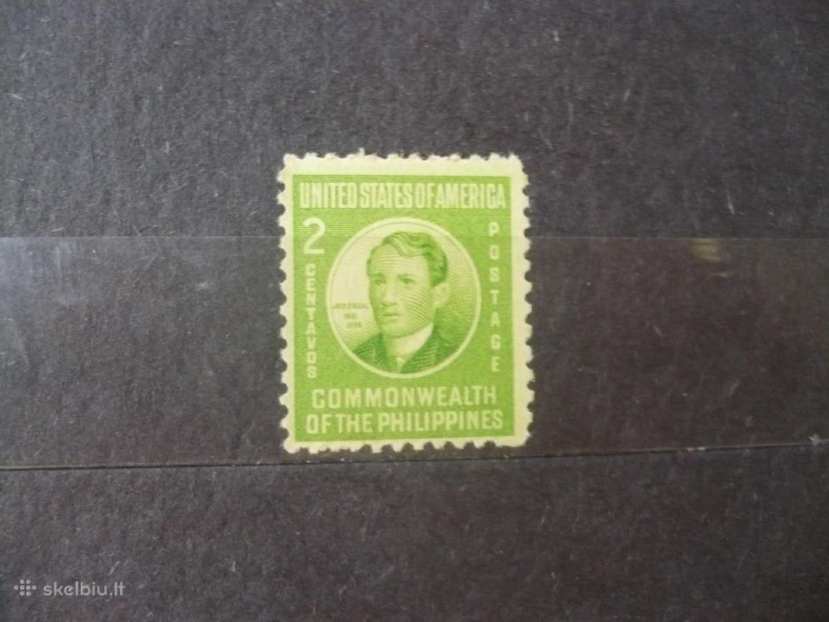 1941 m. Chosė Rizalas Mhn