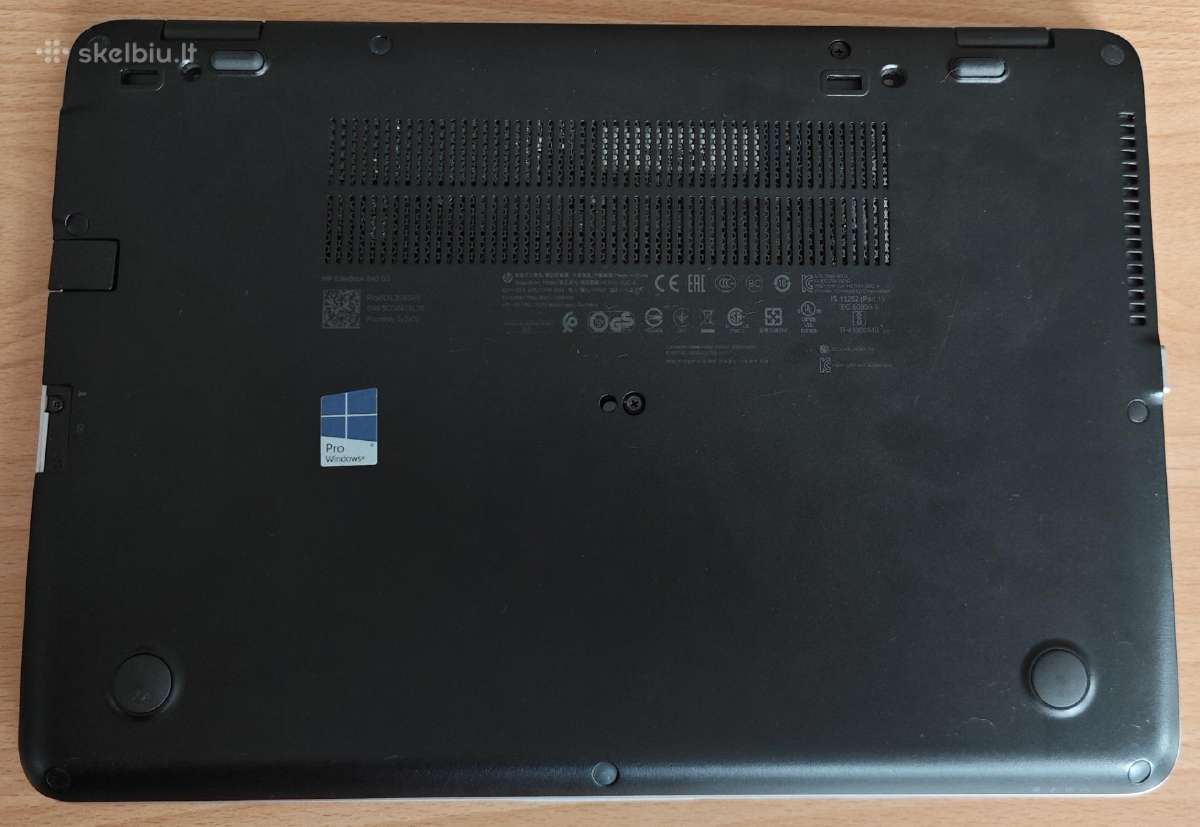 Hp Elitebook 840 G3 kompatiškas verslo klasės. - nuotraukos Nr. 6