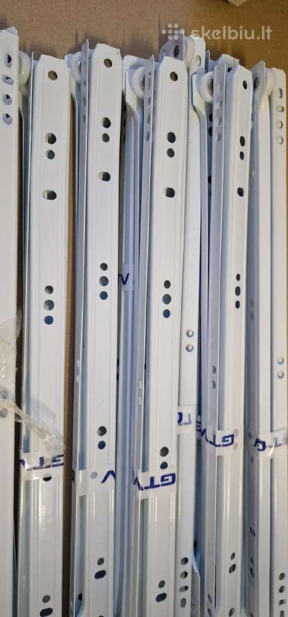Ritininiai stalčių bėgeliai 40cm ilgio
