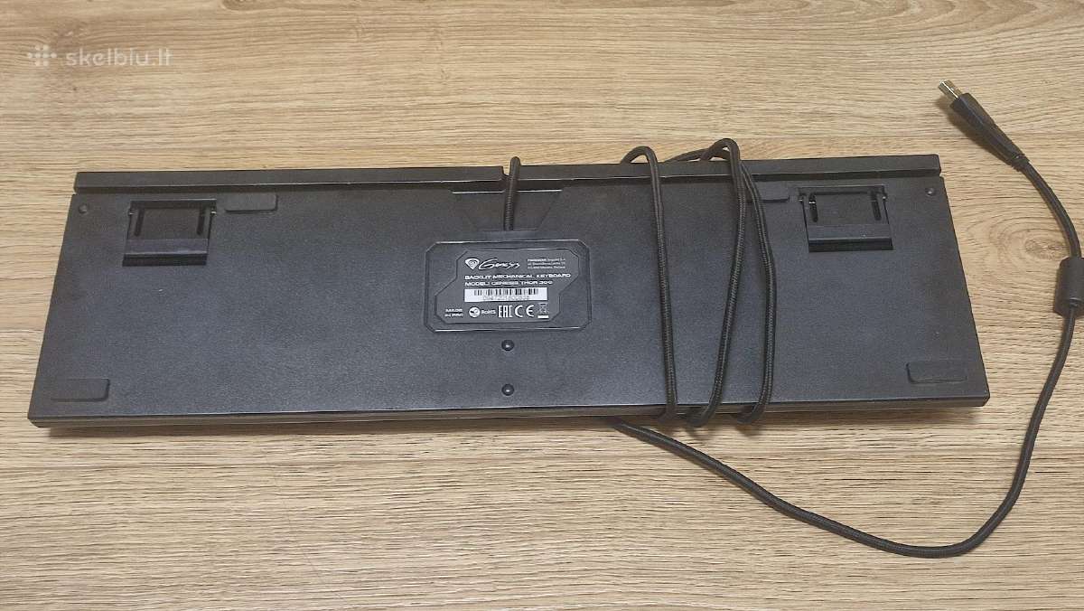 Rgb Mechaninė Klaviatūra Natec Genesis Thor 300 - nuotraukos Nr. 2