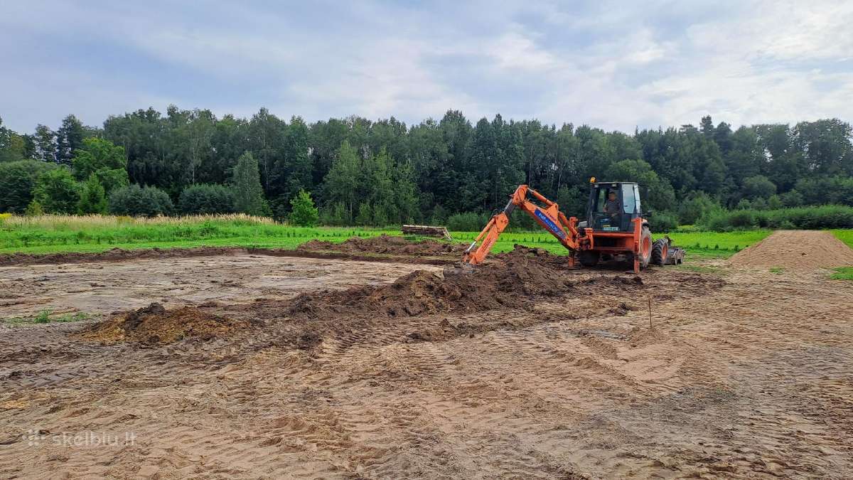 Ekskavatoriaus nuoma (račiokas). Kaišiadorių r.