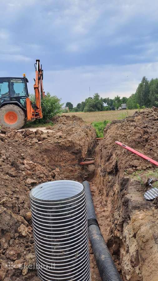 Ekskavatoriaus nuoma (račiokas). Kaišiadorių r. - nuotraukos Nr. 2