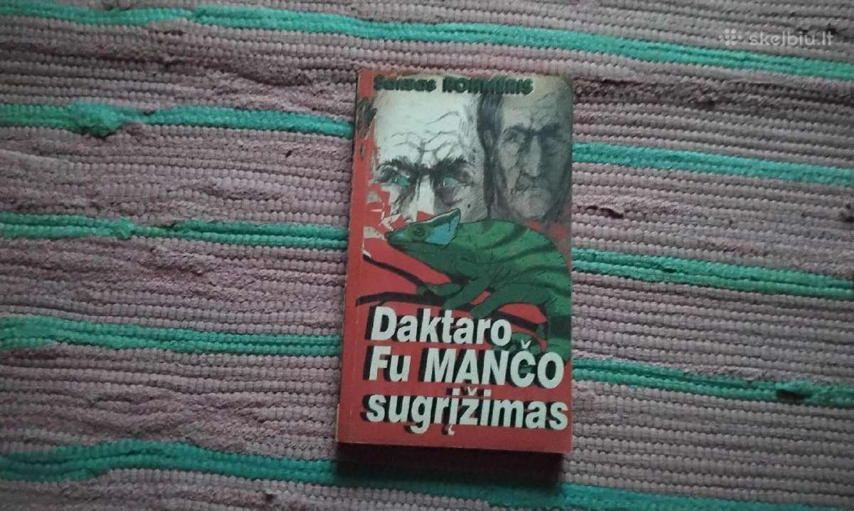 Daktaro Fu Mančo sugrįžimas Saxas Rohmeris