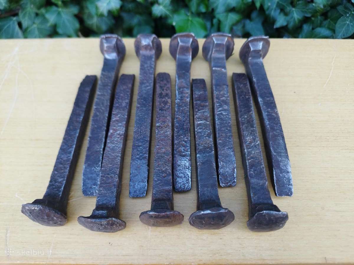 Bėgvinės senos metalinės,traukinio bėgių - nuotraukos Nr. 4