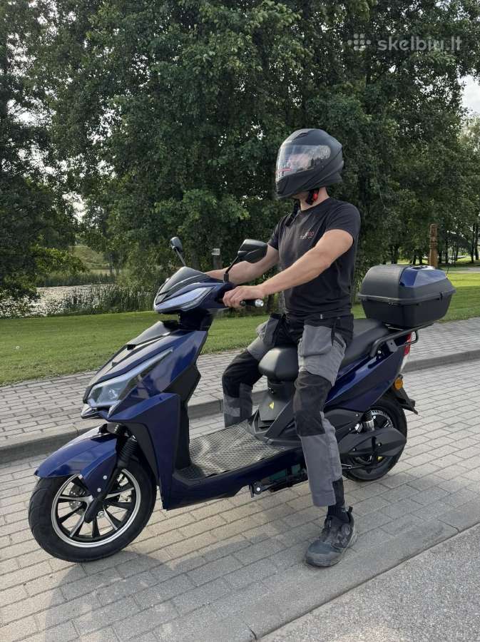 Elektrinis Motoroleris A009 1500w 32ah 60v - nuotraukos Nr. 5