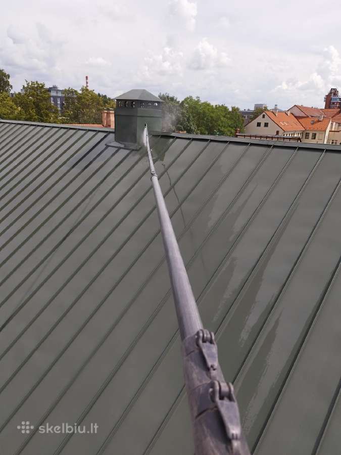 Stogų, fasadų valymas ir tinklų montavimas - nuotraukos Nr. 27