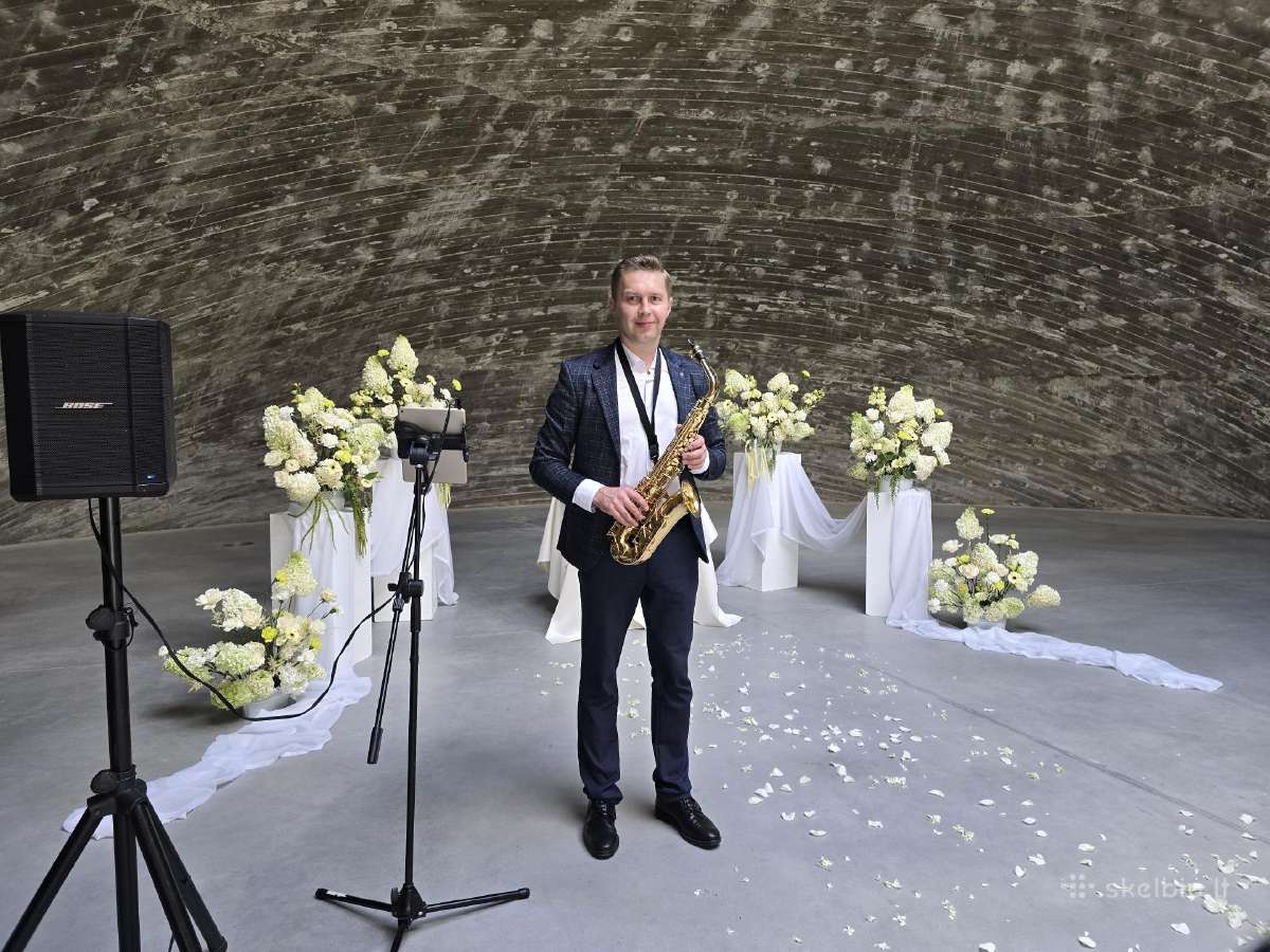 Saksofono muzika Jūsų šventei+dj, renginių vedėja. - nuotraukos Nr. 3