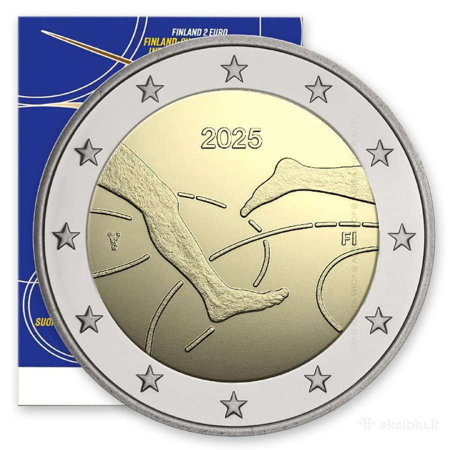 Suomijos 2€ moneta - 2026 Yle! - nuotraukos Nr. 11