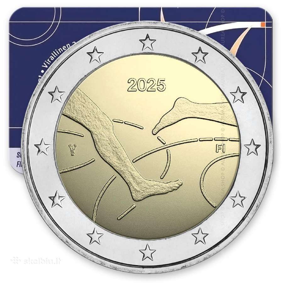 Suomijos 2€ moneta - 2026 Yle! - nuotraukos Nr. 9