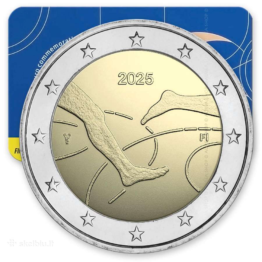 Suomijos 2€ moneta - 2026 Yle! - nuotraukos Nr. 7