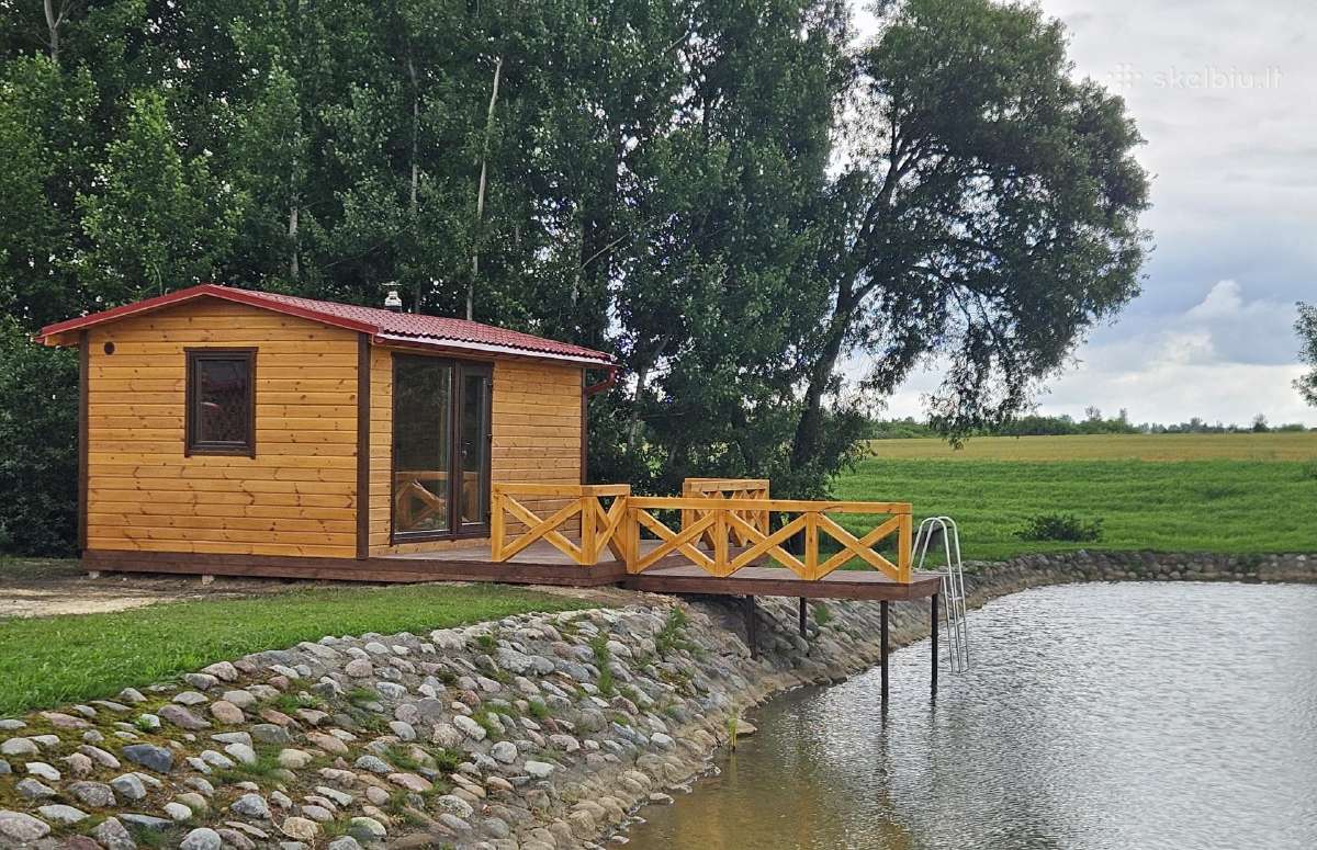 Pilnai įrengta apšiltinta karkasinė pirtis su dušu - nuotraukos Nr. 6