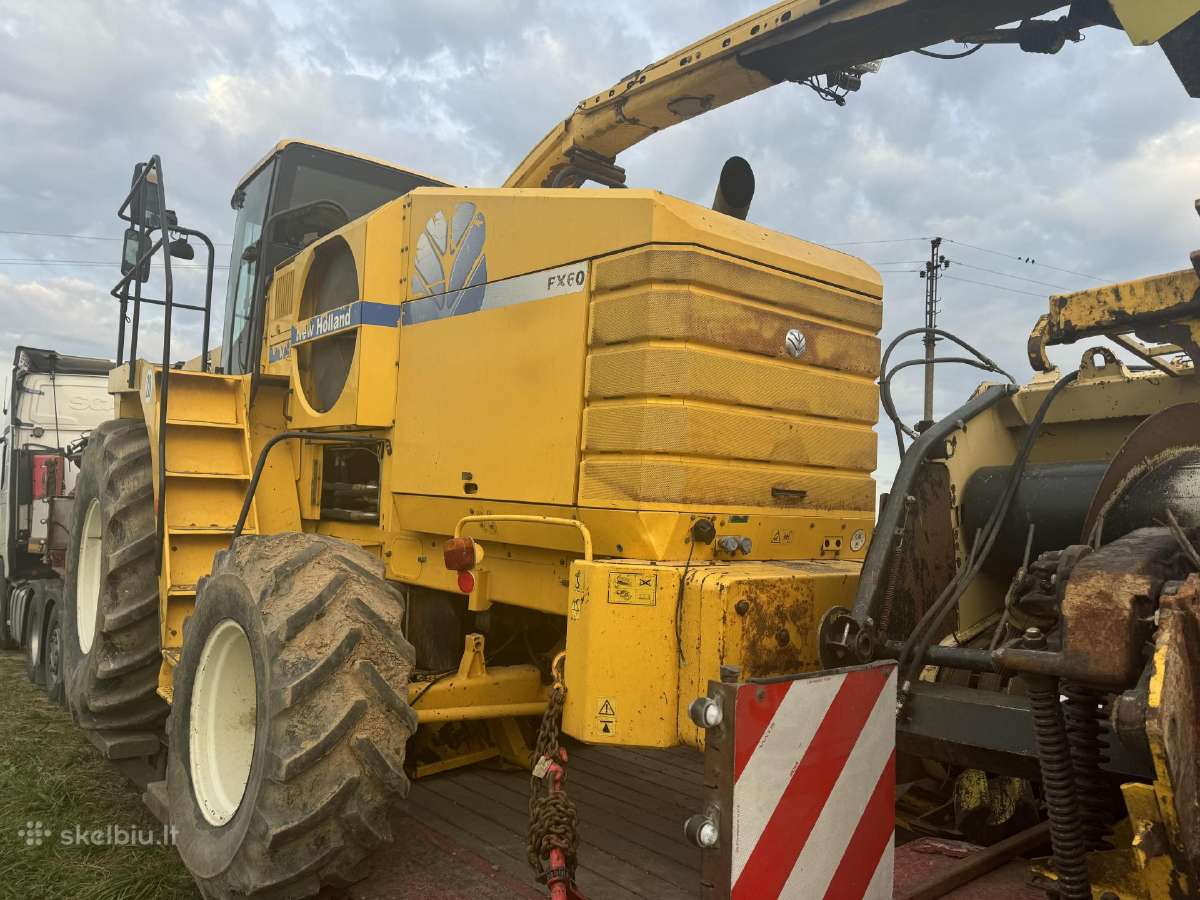 Kombainas New Holland Fx60 4x4 Ardomas Dalimis - nuotraukos Nr. 5