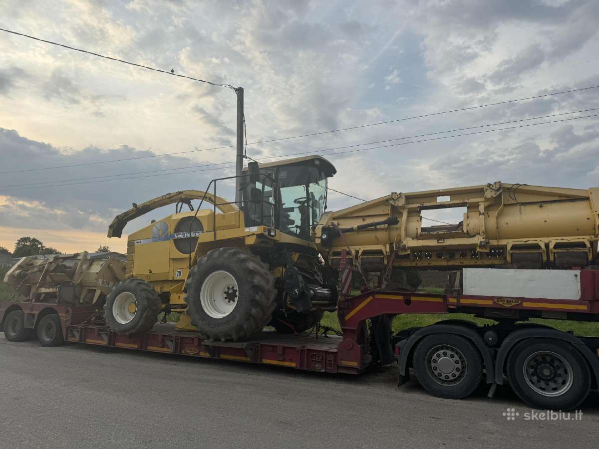 Kombainas New Holland Fx60 4x4 Ardomas Dalimis - nuotraukos Nr. 8