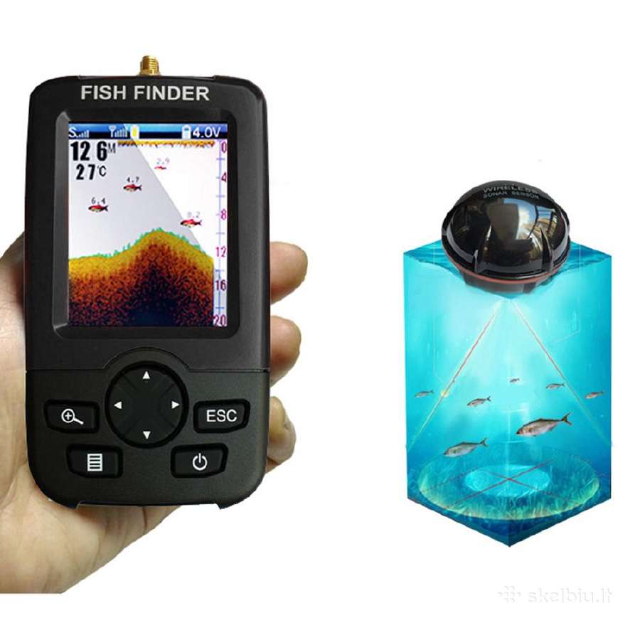 Flytec V080 pašarų laivelis su Echolotu ir GPS - nuotraukos Nr. 7