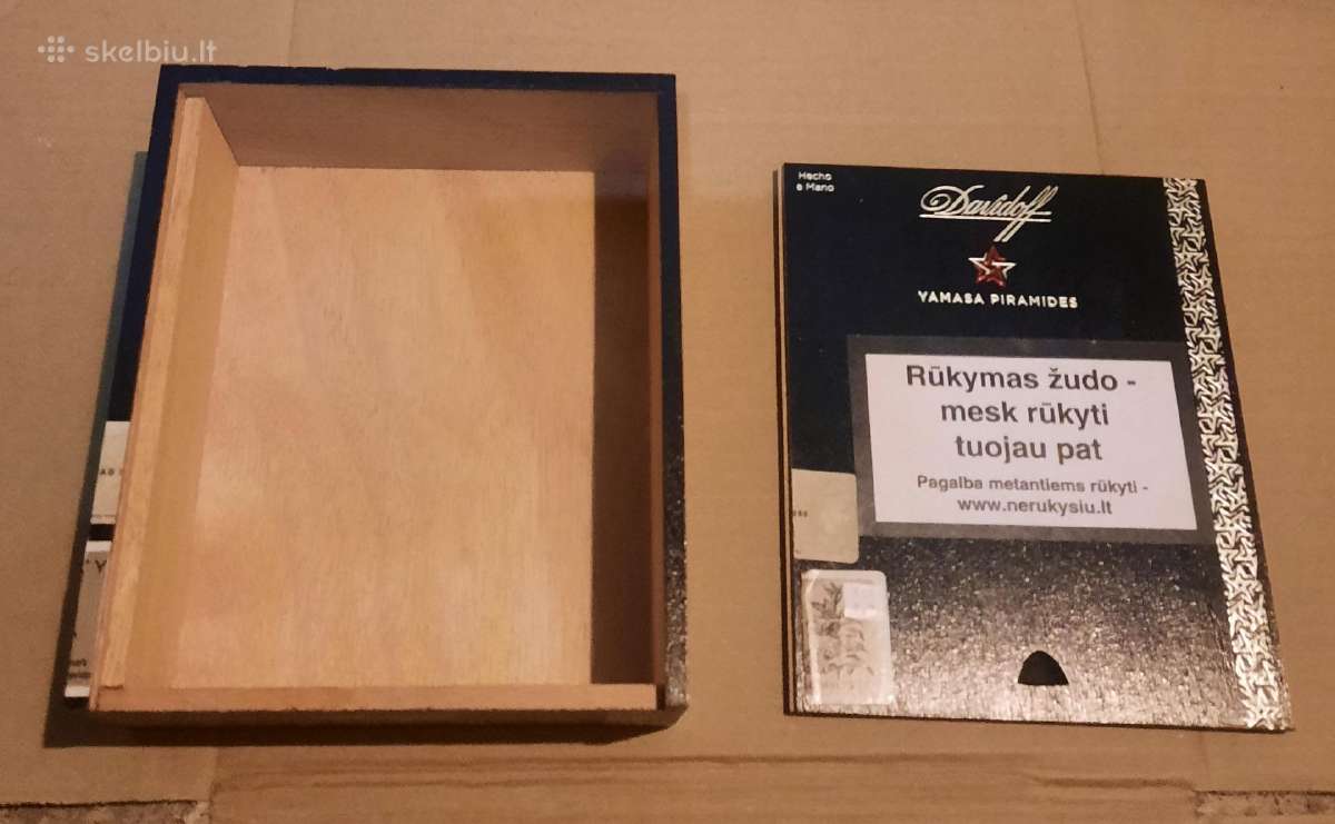 30. Cigarų dėžė Davidoff Yamasa Piramides - nuotraukos Nr. 3