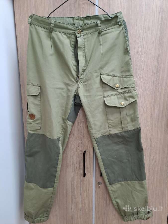Fjallraven turistines, vintažinės L/42 d. kelnės