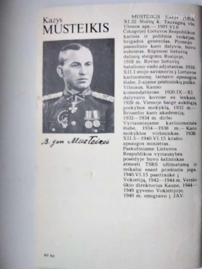 K. Musteikis. Prisiminimų fragmentai - nuotraukos Nr. 12
