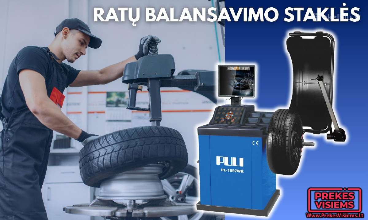 Ratų balansavimo staklės, Pigiausiai!