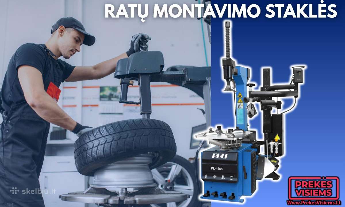 Ratų montavimo staklės