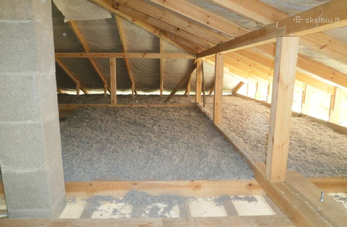 Šiltinimas ekovata (sienos, stogai, perdangos) - nuotraukos Nr. 9
