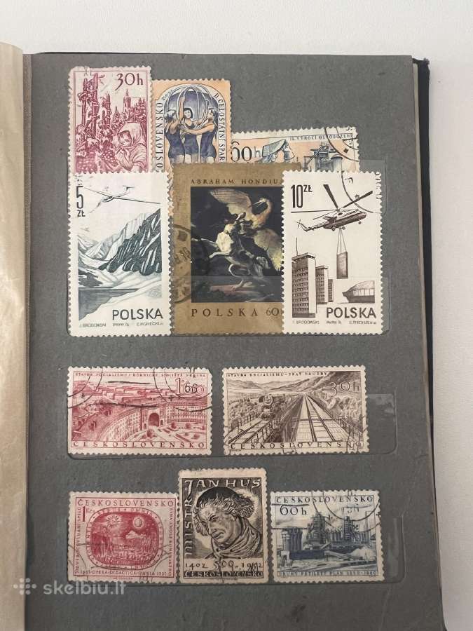 Retų pašto ženklų kolekcija iš viso pasaulio - nuotraukos Nr. 16