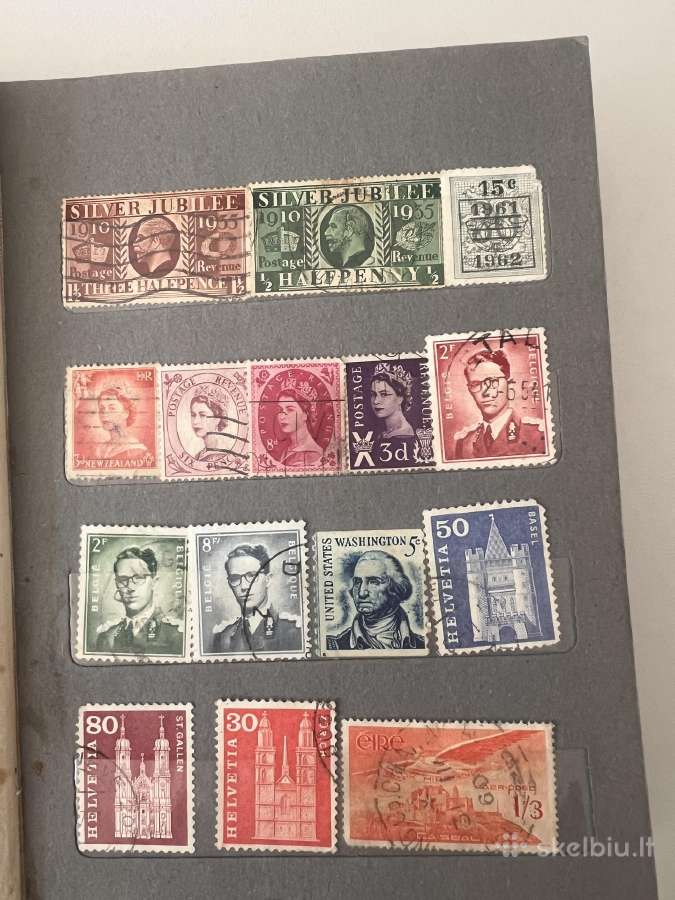 Retų pašto ženklų kolekcija iš viso pasaulio - nuotraukos Nr. 22
