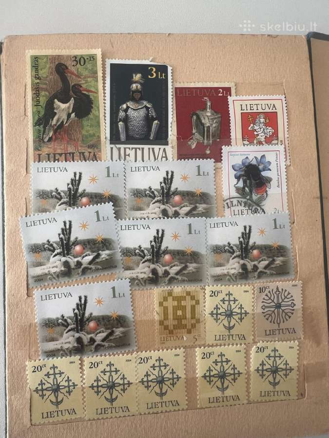 Retų pašto ženklų kolekcija iš viso pasaulio - nuotraukos Nr. 23