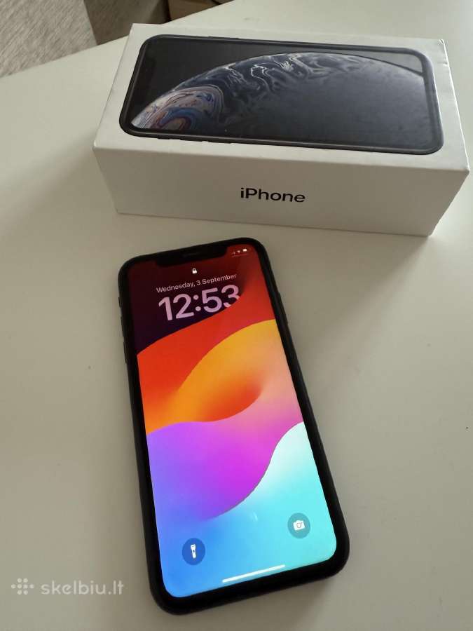 iPhone Xr 64gb Black