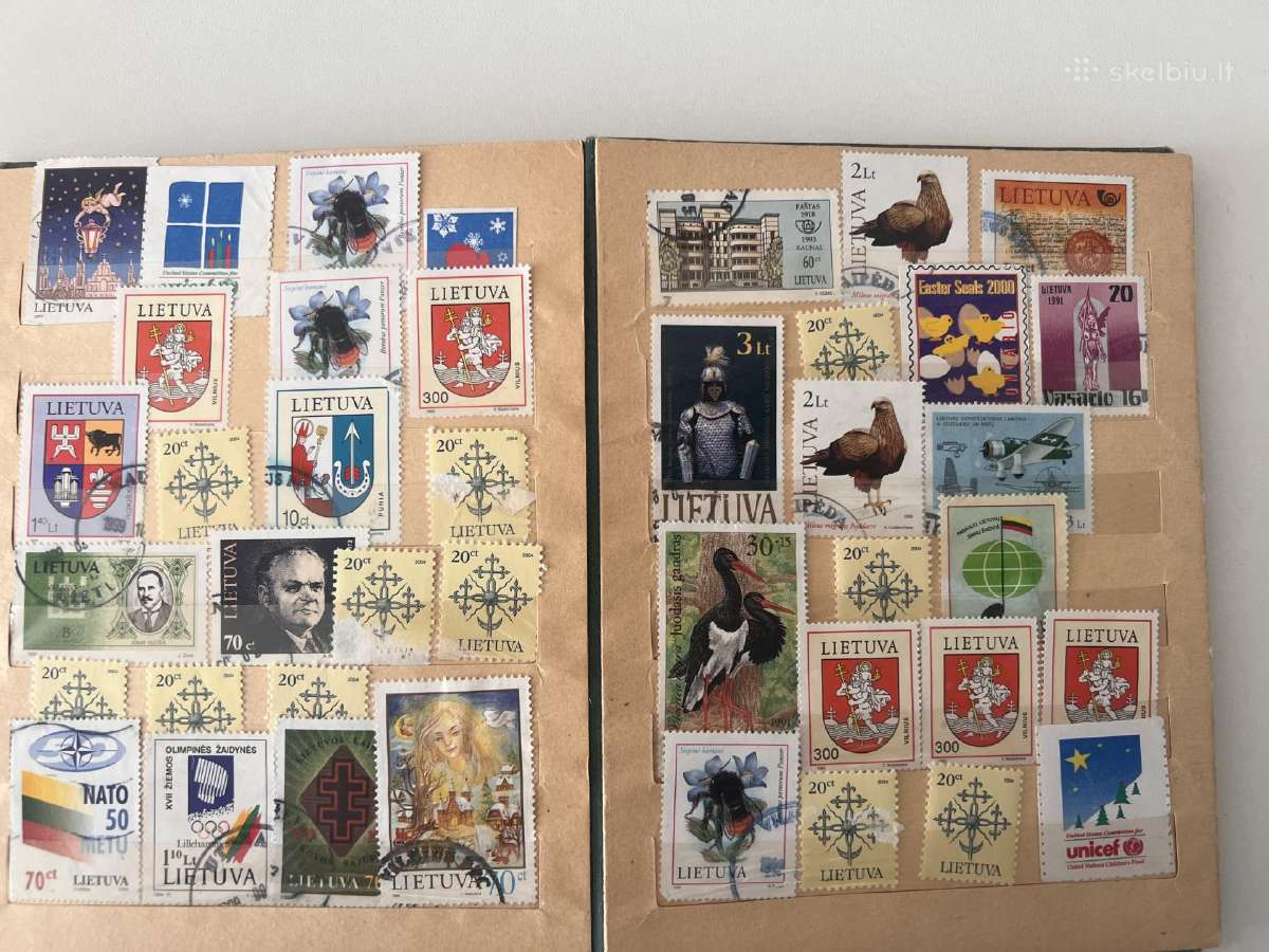 Retų pašto ženklų kolekcija iš viso pasaulio - nuotraukos Nr. 24