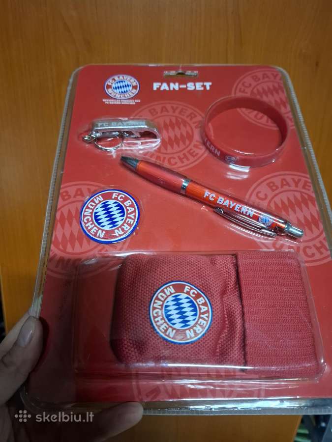 New Fc Bayern Munchen Fan Set fanu rinkinys - nuotraukos Nr. 2