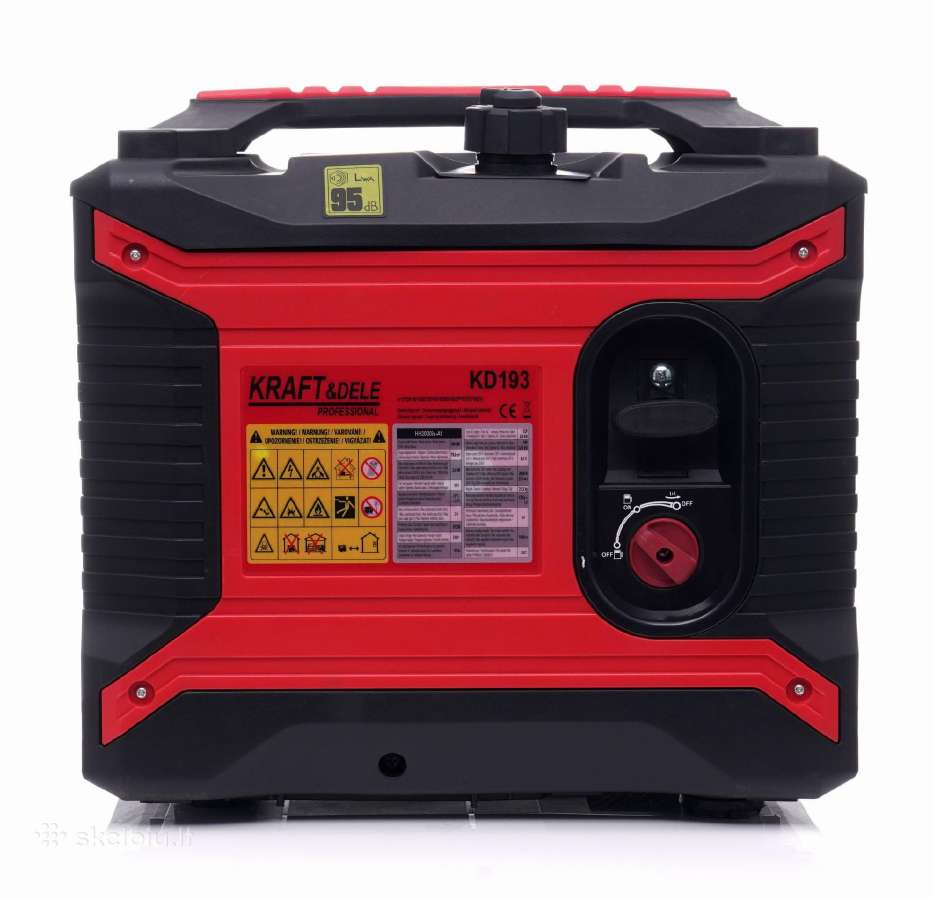 Inverterinis elektros generatorius Kraftdele 2500w - nuotraukos Nr. 5