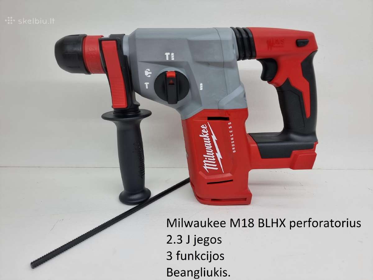 Milwaukee Perforatoriai – M12 / M18 / Laidiniai a - nuotraukos Nr. 16
