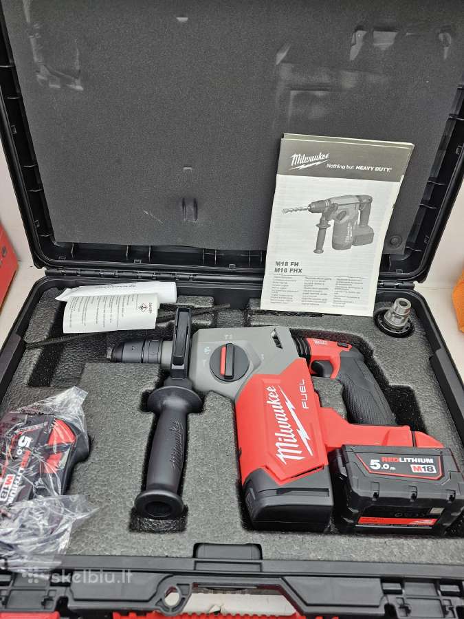Milwaukee Perforatoriai – M12 / M18 / Laidiniai a - nuotraukos Nr. 19
